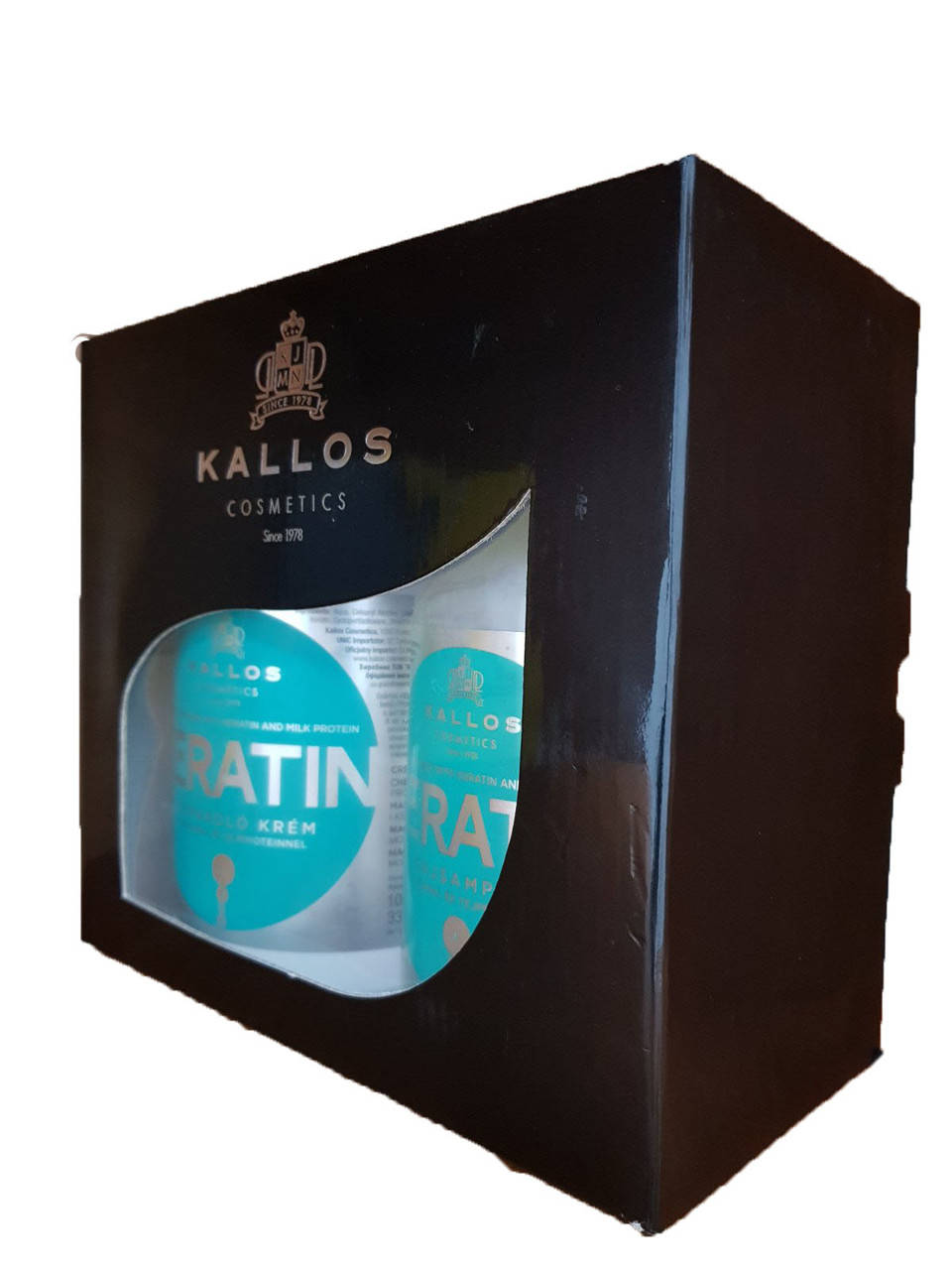 Подарочный набор Kallos Cosmetics Keratin 1000мл. шампунь и маска для волос с кератином и молочным белком .
Подарочный набор Kallos Cosmetics Keratin 1000мл. шампунь и маска для волос с кератином и молочным белком .