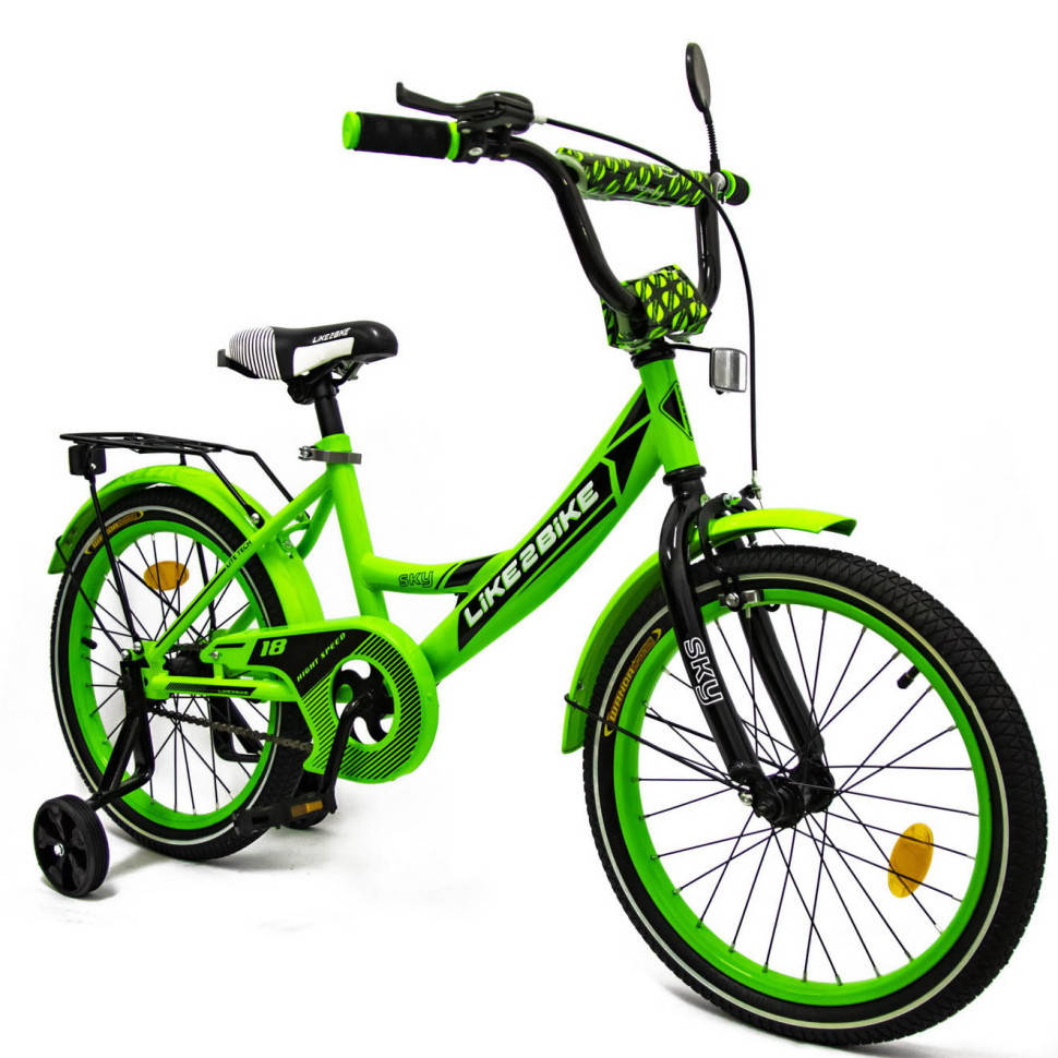 Велосипед детский "Sky" LIKE2BIKE 211805 колёса 18", салатовый, рама сталь, со звонком, Lala.in.ua
Велосипед детский "Sky" LIKE2BIKE 211805 колёса 18", салатовый, рама сталь, со звонком, Lala.in.ua