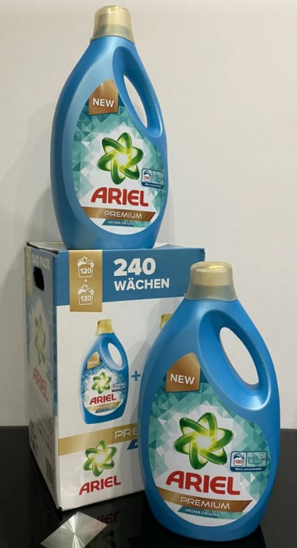 ГЕЛЬ ДЛЯ СТИРКИ УНИВЕРСАЛЬНЫЙ ARIEL PREMIUM 12000 ml ( заводская коробка 2 штуки )
ГЕЛЬ ДЛЯ СТИРКИ УНИВЕРСАЛЬНЫЙ ARIEL PREMIUM 12000 ml ( заводская коробка 2 штуки )