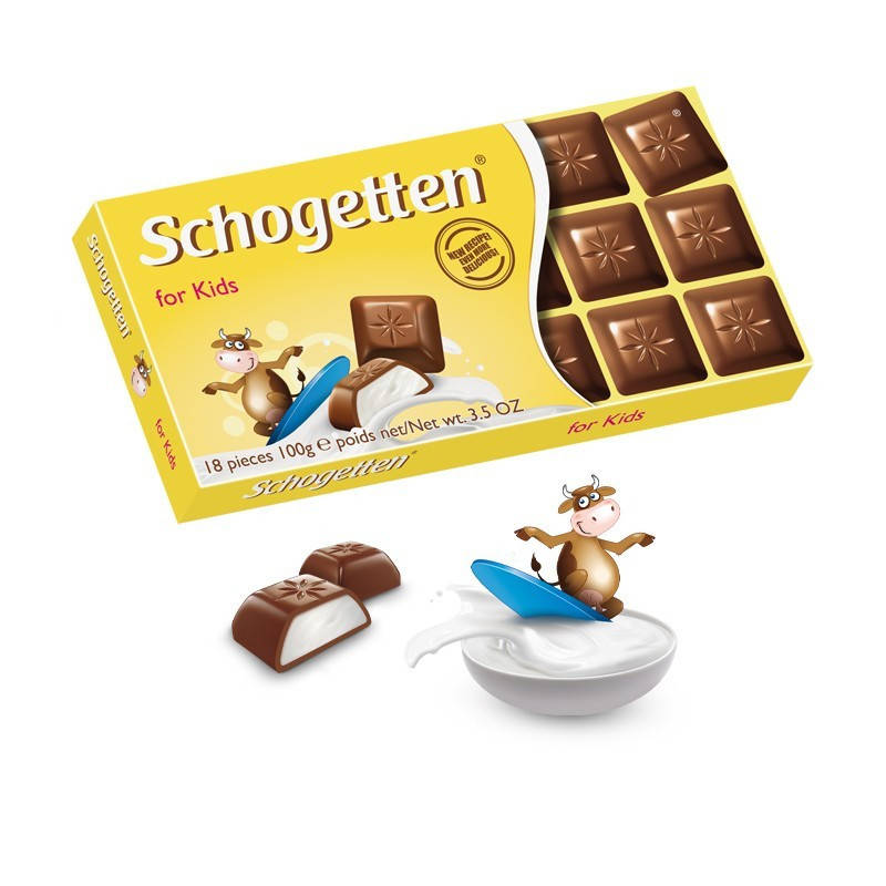 Шоколад "Schogetten "for kids" (детский Шогеттен), Германия, 100г
Шоколад "Schogetten "for kids" (детский Шогеттен), Германия, 100г