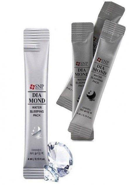 Ночная маска с алмазной пудрой и гиалуроновой кислотой SNP Diamond Water Sleeping Pack 4 мл
Ночная маска с алмазной пудрой и гиалуроновой кислотой SNP Diamond Water Sleeping Pack 4 мл