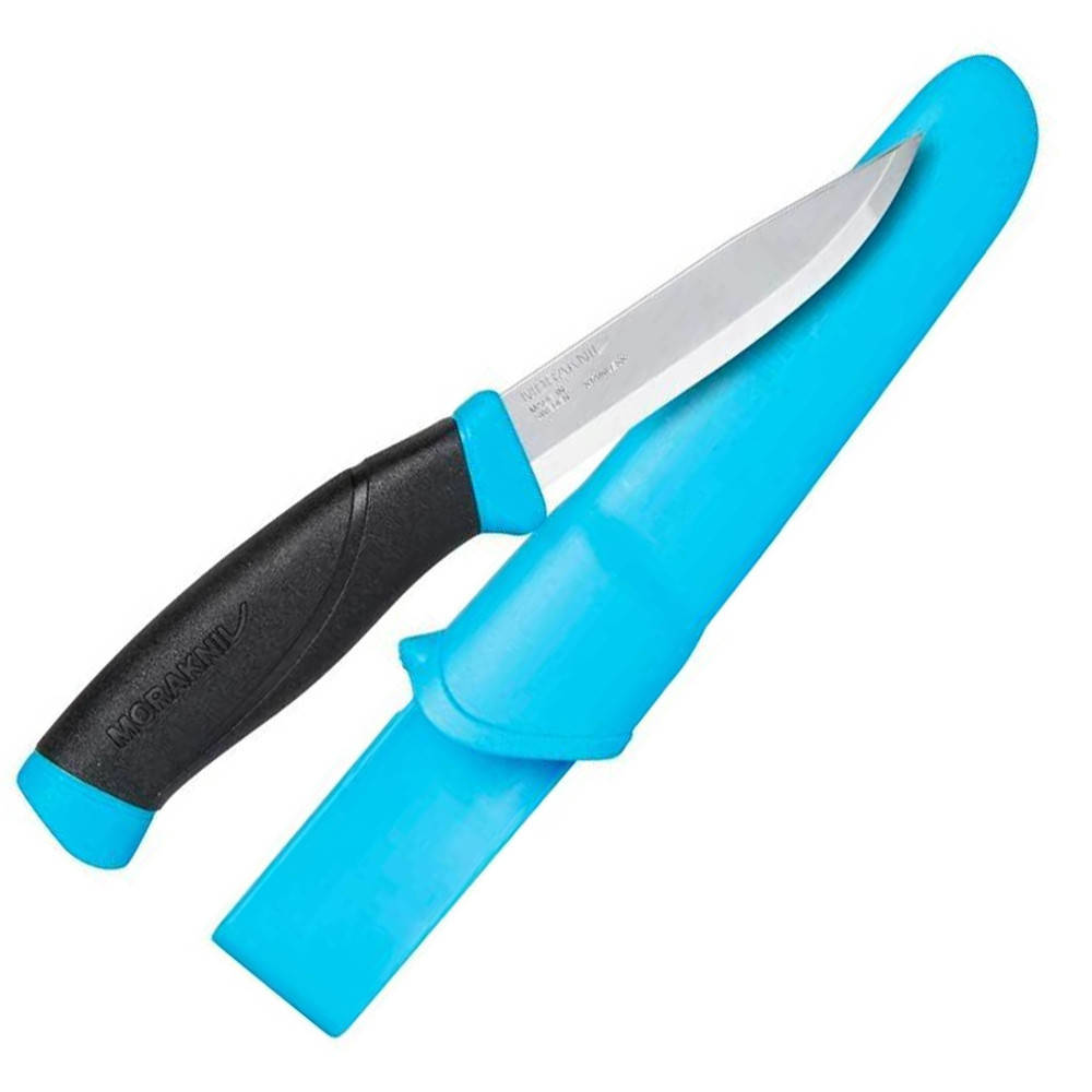 Туристический нож Morakniv Companion Blue нержавеющий (клинок 103мм, нож 218мм, 2.5мм, 116г, ножны, голубой), Синий
Туристический нож Morakniv Companion Blue нержавеющий (клинок 103мм, нож 218мм, 2.5мм, 116г, ножны, голубой), Синий