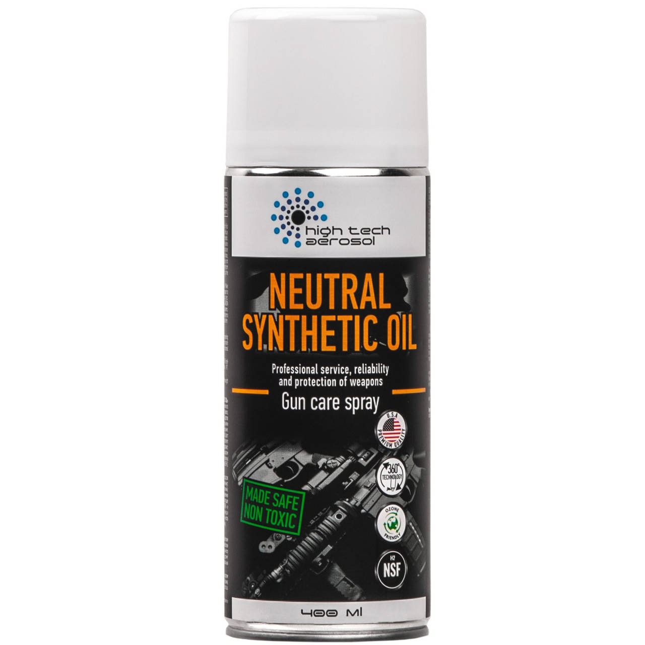 Нейтральное оружейное синтетическое масло HTA NEUTRAL SYNTHETIC OIL 400 мл 
Нейтральное оружейное синтетическое масло HTA NEUTRAL SYNTHETIC OIL 400 мл