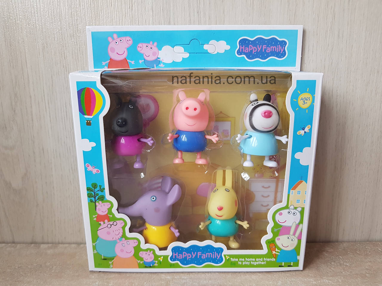 Игровой набор героев Свинка, 5 персонажей №2