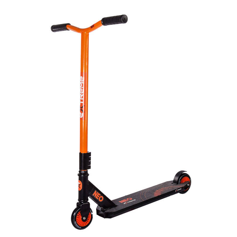 Самокат трюковый EXTREME 2-х колёсный TR21001 (RL7T) Extreme Motion NEO PU 100 мм Оранжевый DBUY, Разные цвета
Самокат трюковый EXTREME 2-х колёсный TR21001 (RL7T) Extreme Motion NEO PU 100 мм Оранжевый DBUY, Разные цвета
