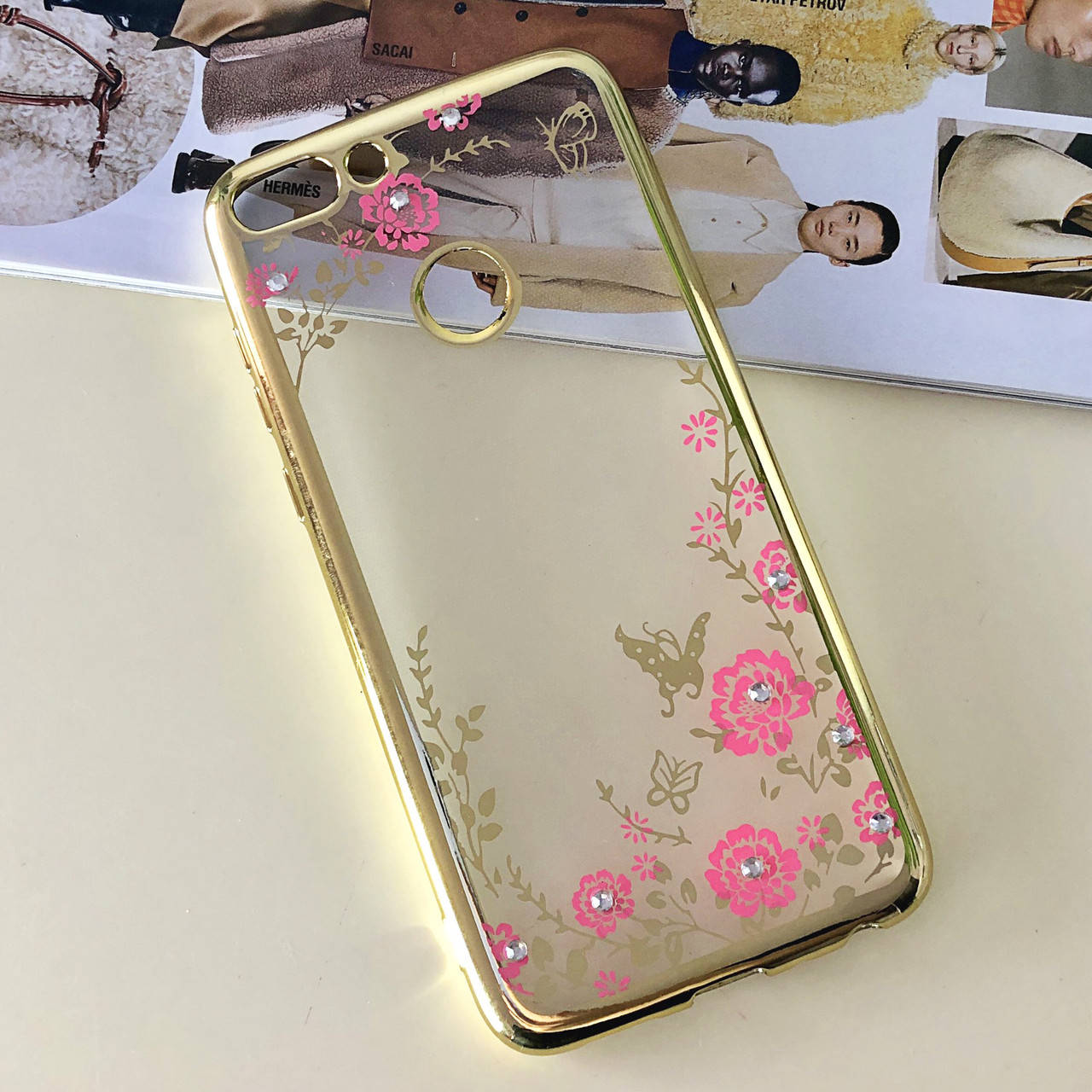 Чехол Luxury для Huawei P Smart / FIG-LX1 бампер со стразами ультратонкий Gold, Золотистый
Чехол Luxury для Huawei P Smart / FIG-LX1 бампер со стразами ультратонкий Gold, Золотистый