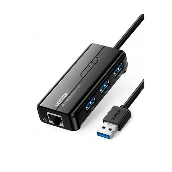 Док-станция Ugreen USB3.0 - USB 3.0 х 3/RJ45 GIGABIT (20265)
Док-станция Ugreen USB3.0 - USB 3.0 х 3/RJ45 GIGABIT (20265)