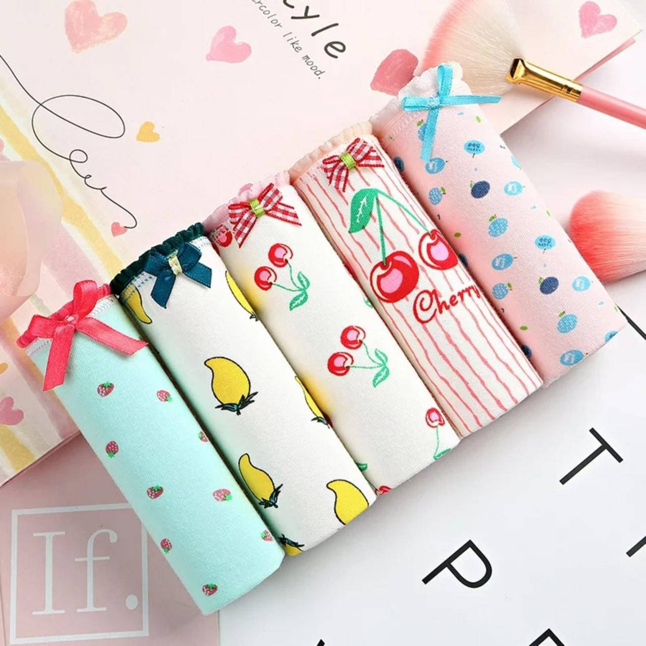 Женские трусики из хлопка с принтом 5 шт/
Женские трусики из хлопка с принтом 5 шт/