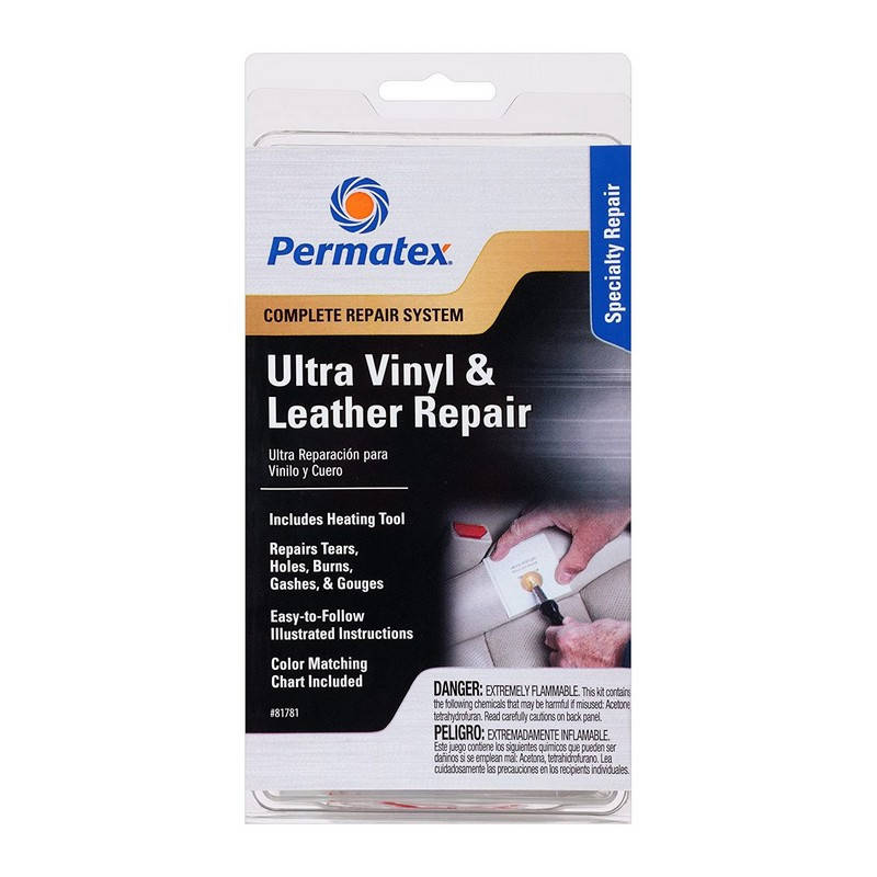Антицарапин для авто Permatex набор для ремонта кожи и винила Vinyl Leather Repair клей для авто (80902)
Антицарапин для авто Permatex набор для ремонта кожи и винила Vinyl Leather Repair клей для авто (80902)