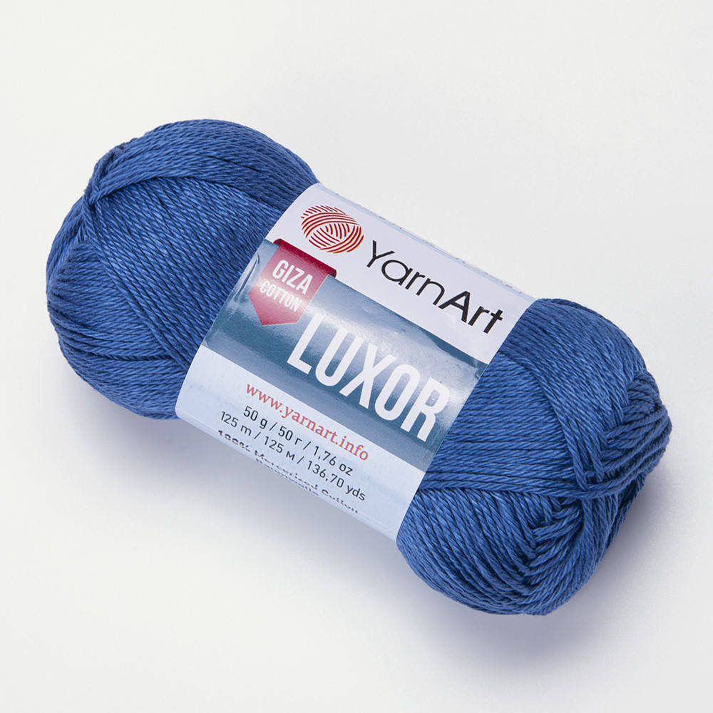 YarnArt Luxor (Ярн Арт Луксор) № 1242 джинсовый (Пряжа хлопок, нитки для вязания), Джинс
YarnArt Luxor (Ярн Арт Луксор) № 1242 джинсовый (Пряжа хлопок, нитки для вязания), Джинс