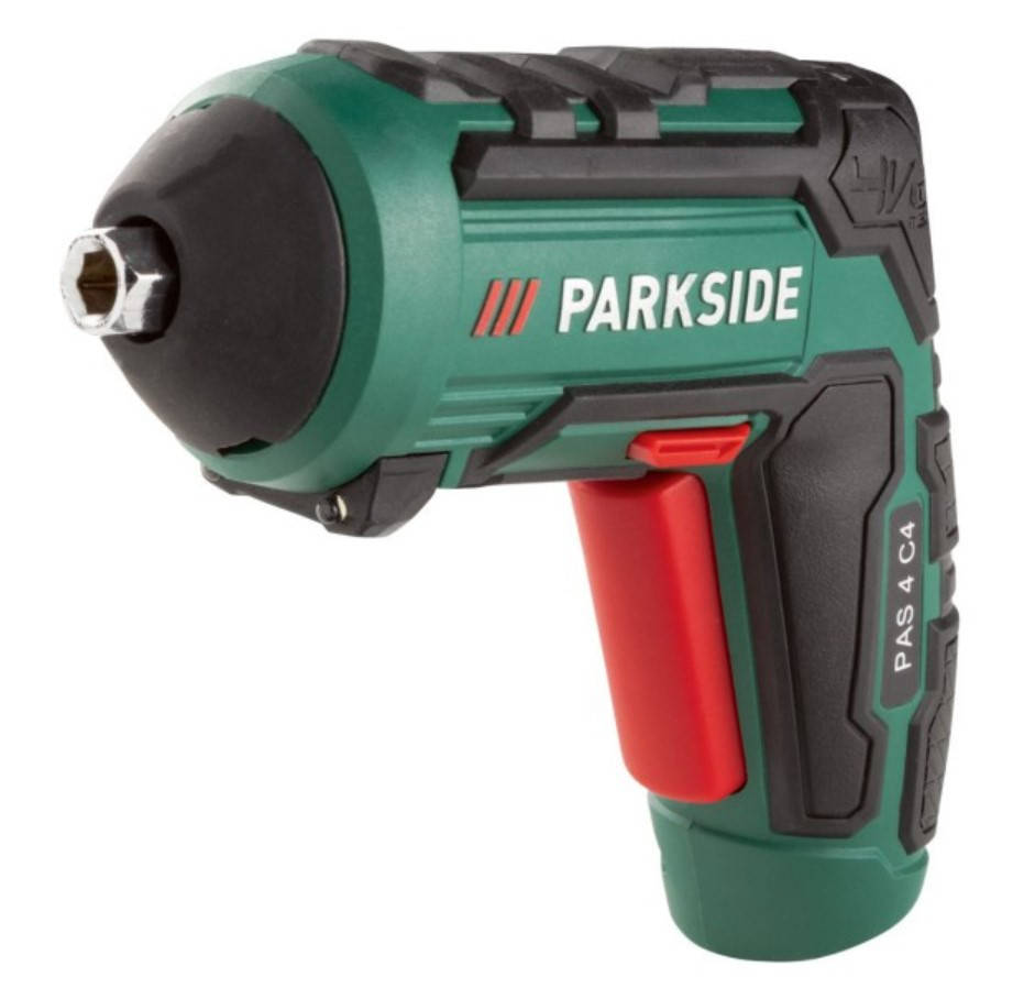 Аккумуляторная отвертка PARKSIDE PAS 4 C4 (Кейс, встроенный АКБ 4V Li-Ion, 1500mAh) Германия
Аккумуляторная отвертка PARKSIDE PAS 4 C4 (Кейс, встроенный АКБ 4V Li-Ion, 1500mAh) Германия