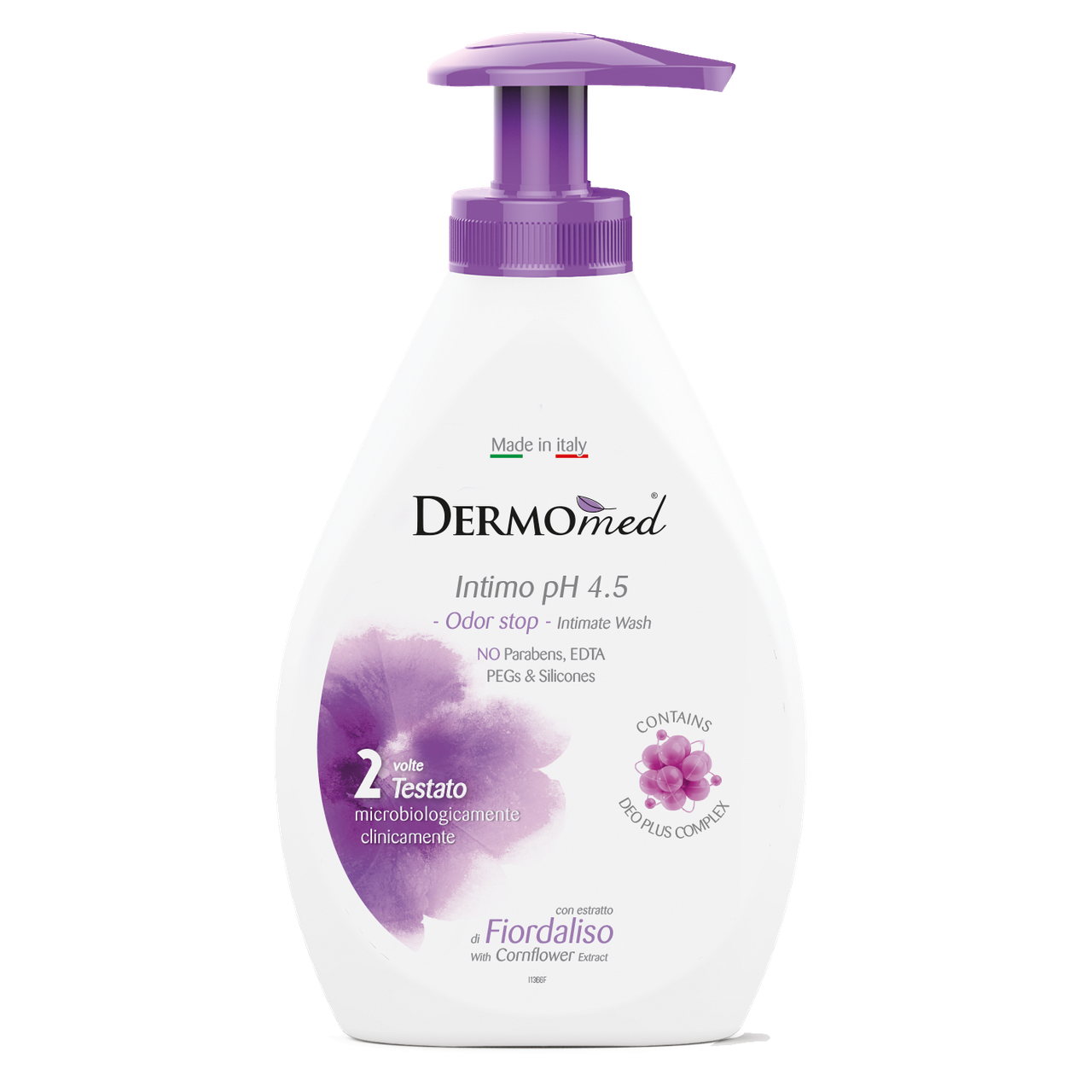 Средство для интимной гигиены с экстрактом василька Dermomed Intimo pH 4.5 Fiordaliso300 мл
Средство для интимной гигиены с экстрактом василька Dermomed Intimo pH 4.5 Fiordaliso300 мл
