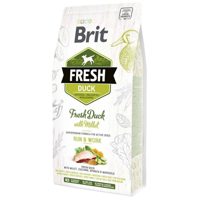 Brit Fresh (Брит Фрэш) DUCK MILLET ACTIVE Корм для активных взрослых собак всех пород с уткой и пшеном 12кг
Brit Fresh (Брит Фрэш) DUCK MILLET ACTIVE Корм для активных взрослых собак всех пород с уткой и пшеном 12кг