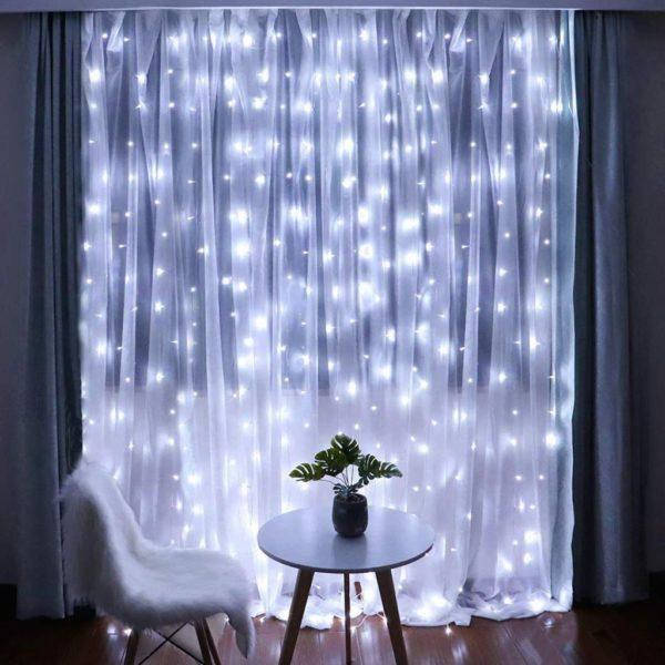Новогодняя светодиодная гирлянда Штора Christmas Lights 180 LED 2м*2м Холодный белый (KG-4152)
Новогодняя светодиодная гирлянда Штора Christmas Lights 180 LED 2м*2м Холодный белый (KG-4152)