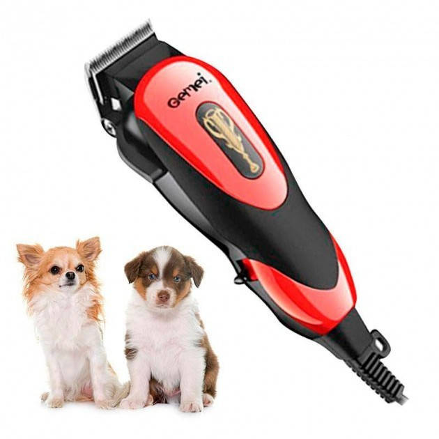 Профессиональная машинка для стрижки животных GEMEI GM-1023 Pet от сети для собак и кошек
Профессиональная машинка для стрижки животных GEMEI GM-1023 Pet от сети для собак и кошек