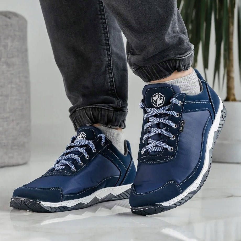 Кроссовки демисезонные мужские синего цвета (КФ-16с), Синий
Кроссовки демисезонные мужские синего цвета (КФ-16с), Синий