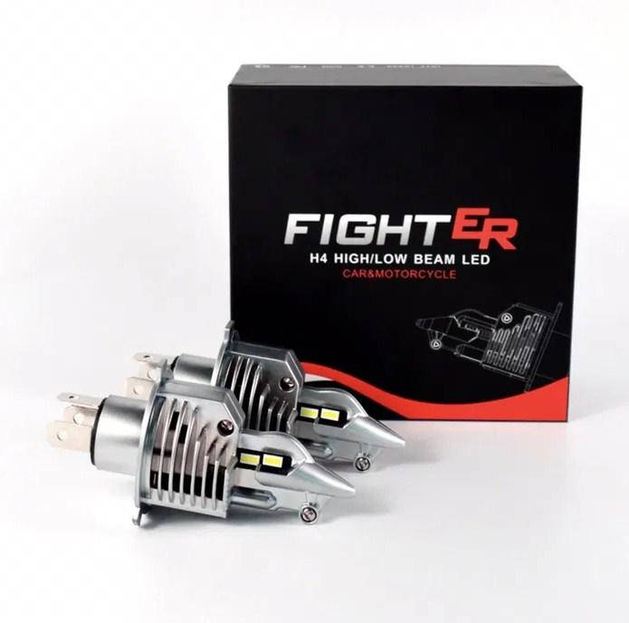 Автомобильные Светодиодные Лед LED лампы H4 Сверх Яркие Fighter H4 35Вт, 11600Лм 6500K
Автомобильные Светодиодные Лед LED лампы H4 Сверх Яркие Fighter H4 35Вт, 11600Лм 6500K