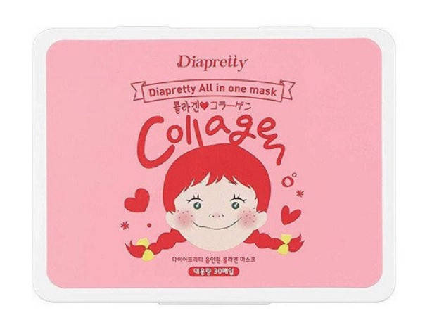 Набор питательных тканевых масок с коллагеном Diapretty All In One Collagen Mask 350 г (8809532990085)
Набор питательных тканевых масок с коллагеном Diapretty All In One Collagen Mask 350 г (8809532990085)