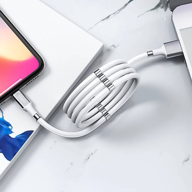 Магнитный кабель для зарядки телефона MagLink Type-C USB 2.0 Fast Data Cable 1м юсб провод тайпси (NS), Белый
Магнитный кабель для зарядки телефона MagLink Type-C USB 2.0 Fast Data Cable 1м юсб провод тайпси (NS), Белый