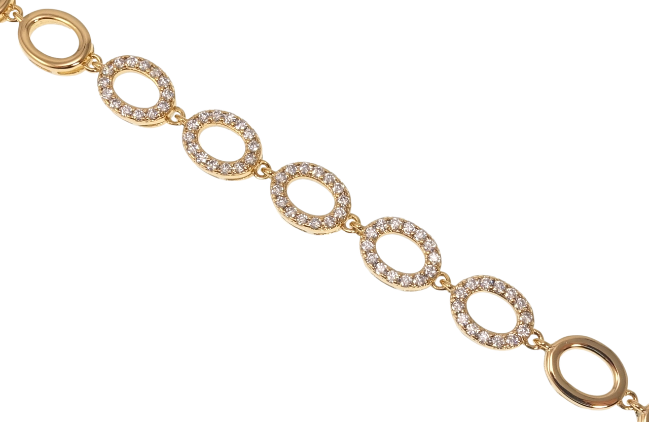 Браслет Xuping Позолота 18K "Овальные звенья с цирконием" длина с доп.замком 18,19см х 7мм
Браслет Xuping Позолота 18K "Овальные звенья с цирконием" длина с доп.замком 18,19см х 7мм