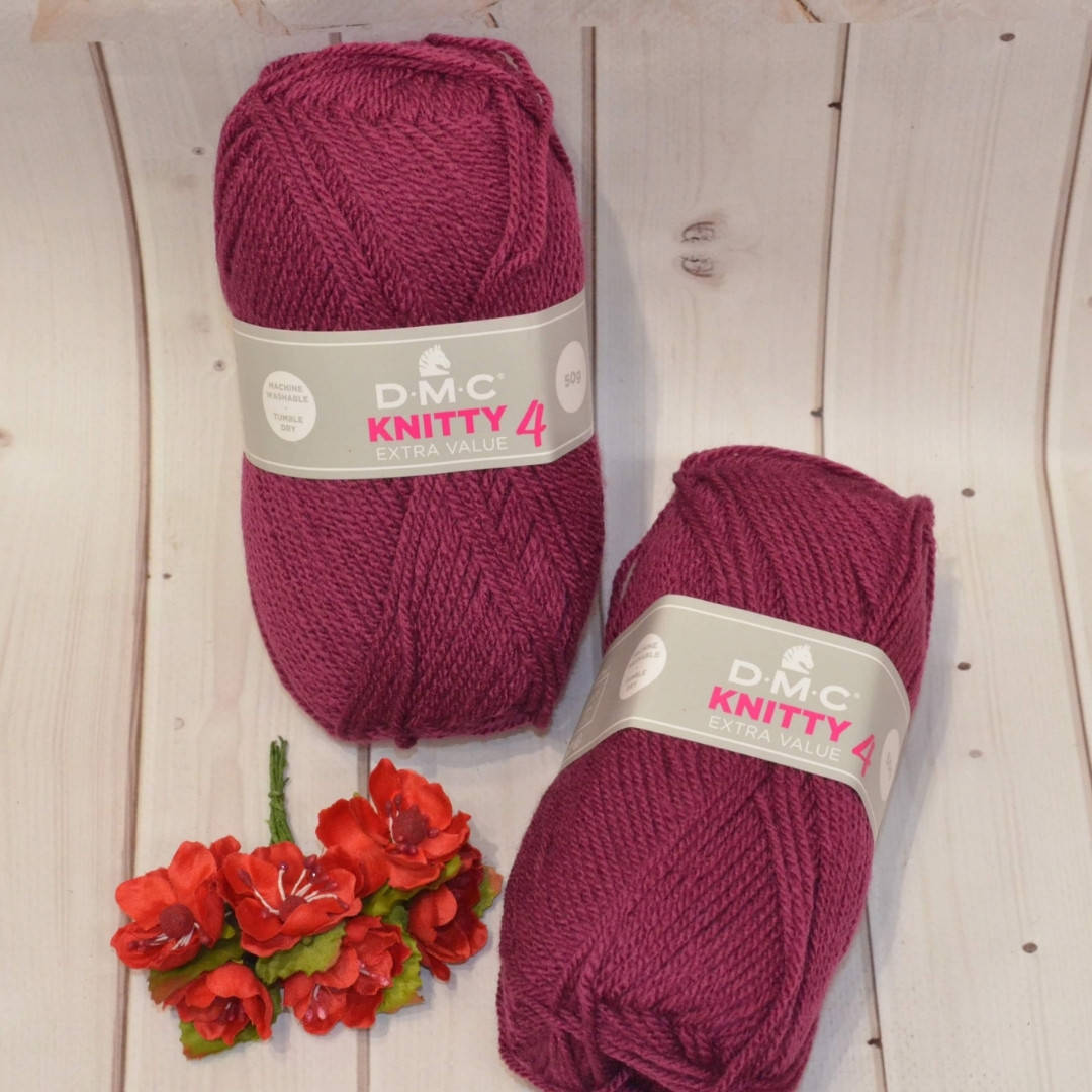 Пряжа для вязания DMC Knitty 4 Extra value. 50 г. 140 м. Цвет - темно розовый 679. Акрил
Пряжа для вязания DMC Knitty 4 Extra value. 50 г. 140 м. Цвет - темно розовый 679. Акрил