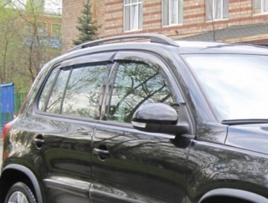 Дефлекторы окон (ветровики) Volkswagen VW Tiguan 1 2007-2016, ANV - Cobra Tuning, V21808
Дефлекторы окон (ветровики) Volkswagen VW Tiguan 1 2007-2016, ANV - Cobra Tuning, V21808