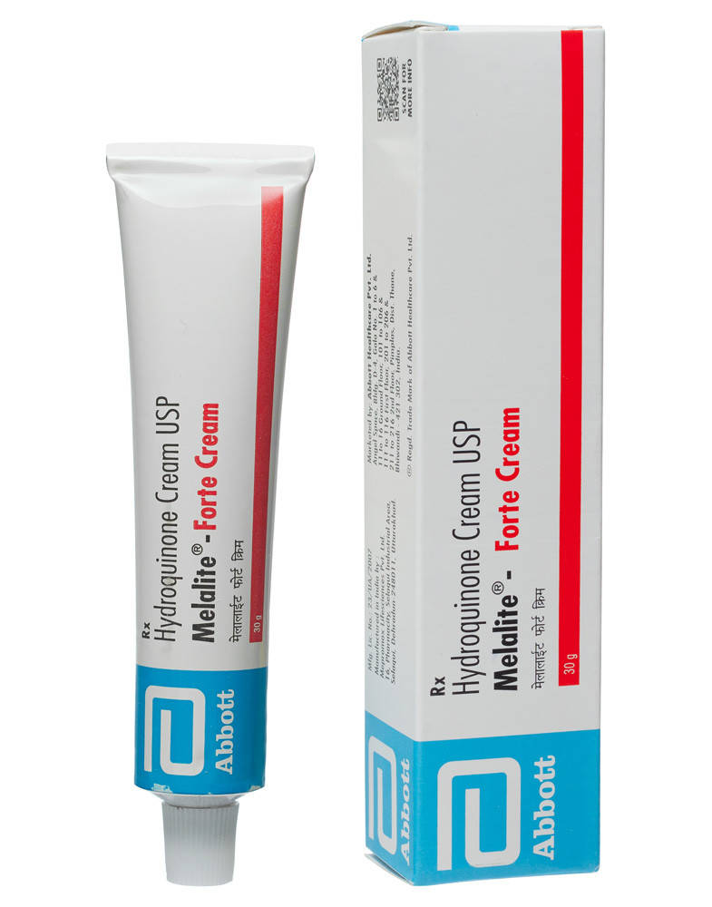 Гидрохинон 4% крем от пигментных пятен Melalite forte
Гидрохинон 4% крем от пигментных пятен Melalite forte