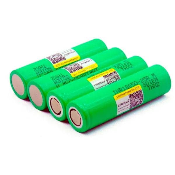 Высокотоковый аккумулятор LiitoKala 18650 Li-Ion Lii-25R, 2600mah VTC5 30A , 3.7V (2.75-4.2V) - 1шт.
Высокотоковый аккумулятор LiitoKala 18650 Li-Ion Lii-25R, 2600mah VTC5 30A , 3.7V (2.75-4.2V) - 1шт.