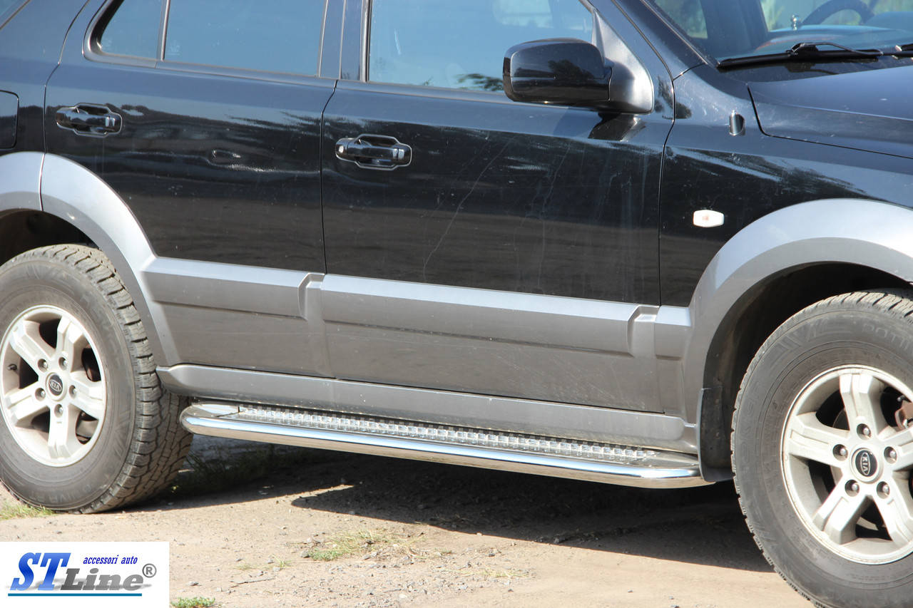 Kia Sorento (02-09) боковые пороги подножки площадки на для КИА Соренто Kia Sorento (02-09) d60х1,6мм
Kia Sorento (02-09) боковые пороги подножки площадки на для КИА Соренто Kia Sorento (02-09) d60х1,6мм