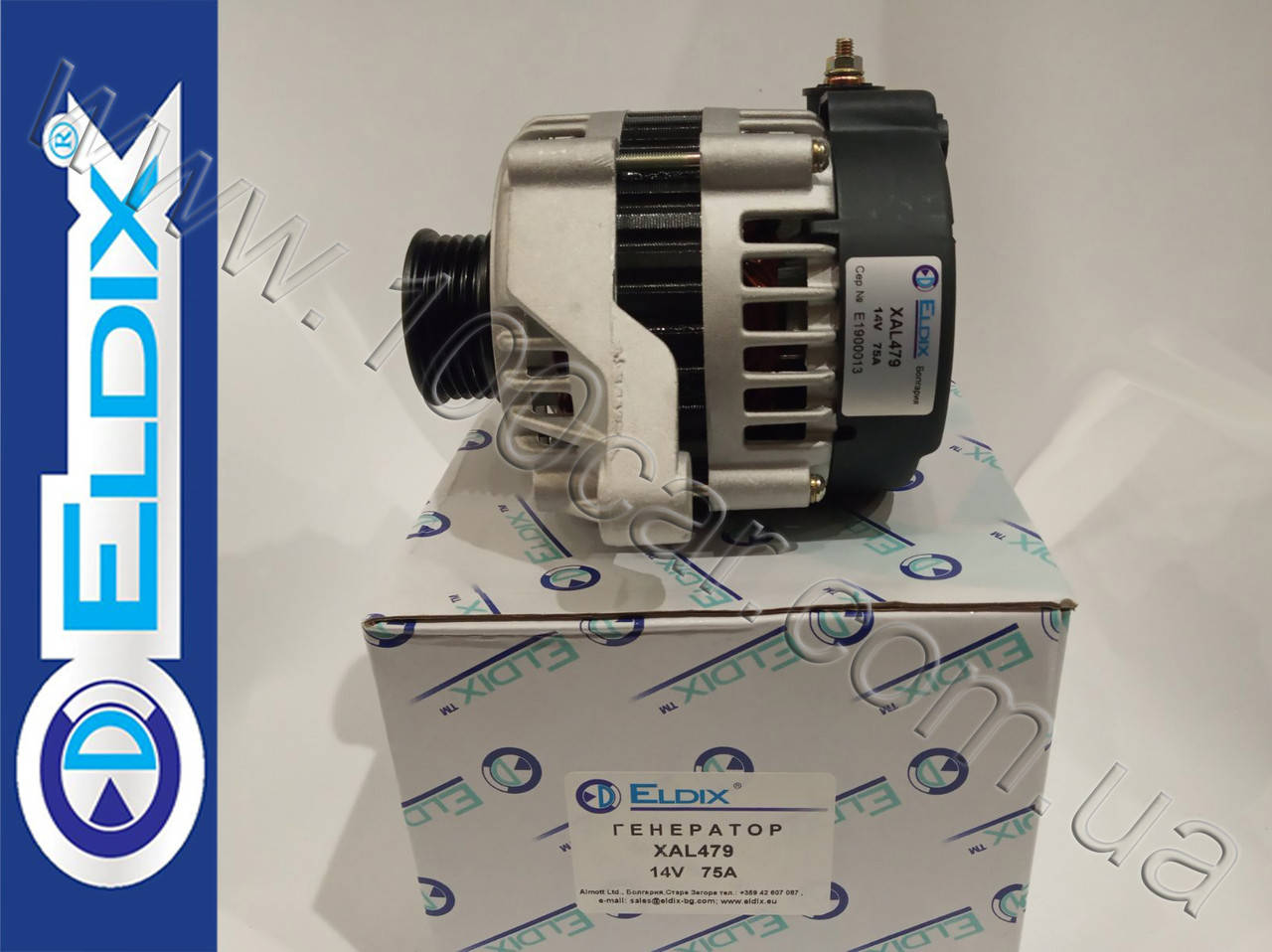 Генератор Eldix XAL479 (75A) для Джили СК Geely CK дв. MR479Q, оригинальные номера: MR479Q0901000, E090100005
Генератор Eldix XAL479 (75A) для Джили СК Geely CK дв. MR479Q, оригинальные номера: MR479Q0901000, E090100005
