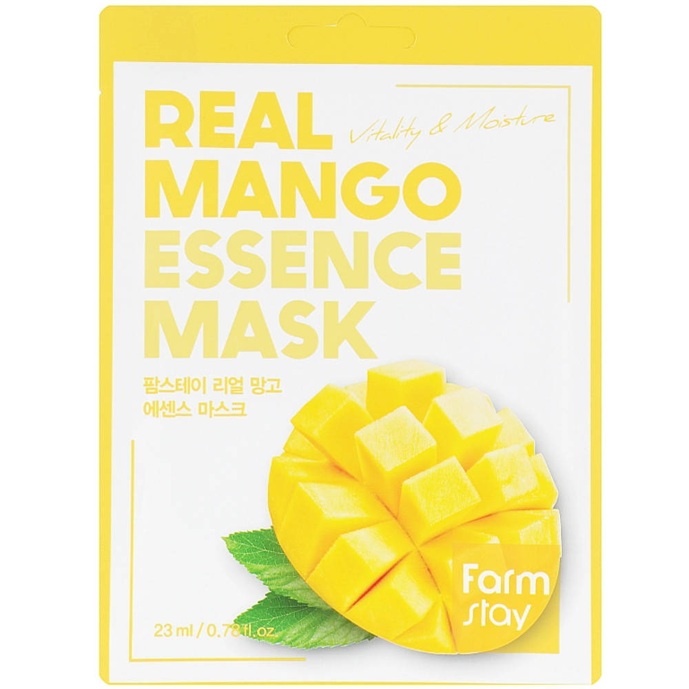 Увлажняющая тканевая маска для лица с экстрактом манго FarmStay Real Mango Essence Mask 23 мл (8809636280327)
Увлажняющая тканевая маска для лица с экстрактом манго FarmStay Real Mango Essence Mask 23 мл (8809636280327)
