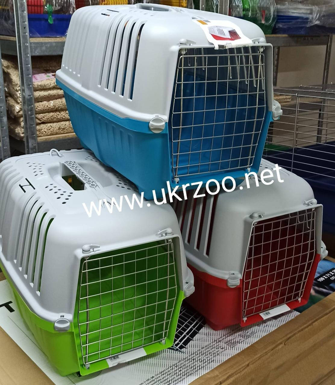 Пластикова перенесення для кота, собаки, тварини 60x40х40 см Пратіко Pratico 3 metal
Пластикова перенесення для кота, собаки, тварини 60x40х40 см Пратіко Pratico 3 metal