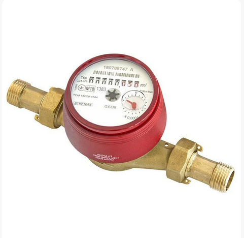 Счетчик воды водомер B Meters Италия горячая вода 1/2" 2,5 куб 110 мм со штуцерами Июля 2022 года
Счетчик воды водомер B Meters Италия горячая вода 1/2" 2,5 куб 110 мм со штуцерами Июля 2022 года