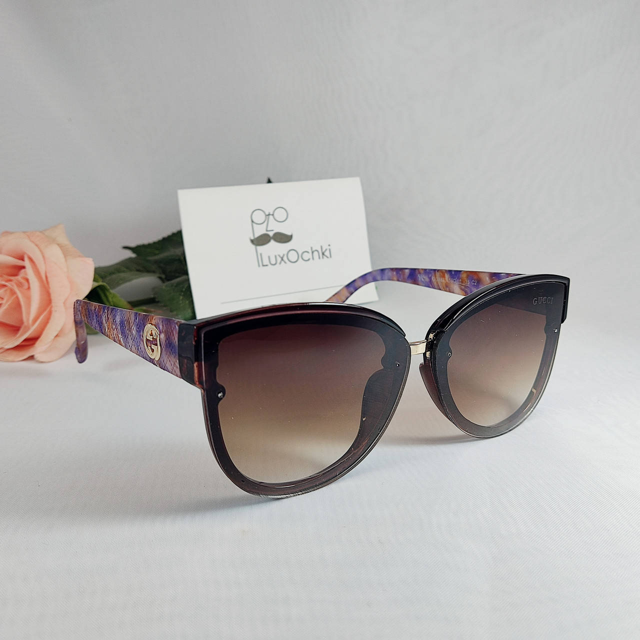 Женские солнцезащитные очки Gucci коричневый, коричневый
Женские солнцезащитные очки Gucci коричневый, коричневый