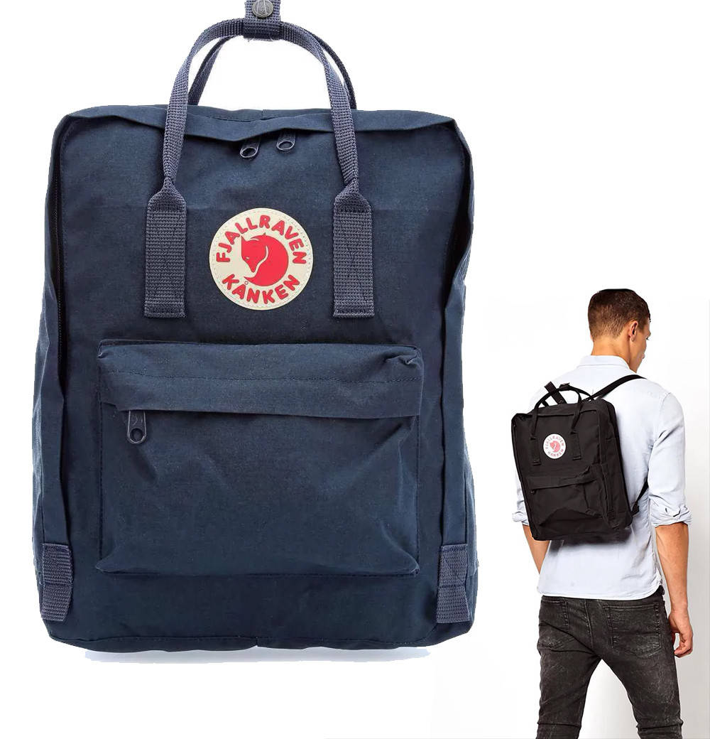 Рюкзак школьный 16 л Fjallraven Kanken Classic (женский, мужской) / Канкен (39х27х13 см) Темно-синий
Рюкзак школьный 16 л Fjallraven Kanken Classic (женский, мужской) / Канкен (39х27х13 см) Темно-синий
