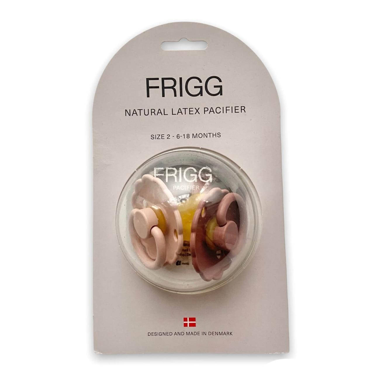 Комплект пустышек FRIGG цветочек (daisy 6-18м) - персик+каштан(blush+woodchuk), латексная соска
Комплект пустышек FRIGG цветочек (daisy 6-18м) - персик+каштан(blush+woodchuk), латексная соска