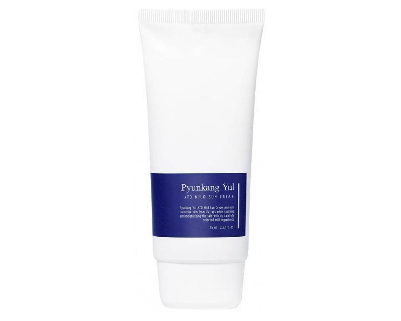 Гипоаллергенный солнцезащитный крем Pyunkang Yul ATO Mild Sun Cream SPF50 PA++++ 75 мл.
Гипоаллергенный солнцезащитный крем Pyunkang Yul ATO Mild Sun Cream SPF50 PA++++ 75 мл.