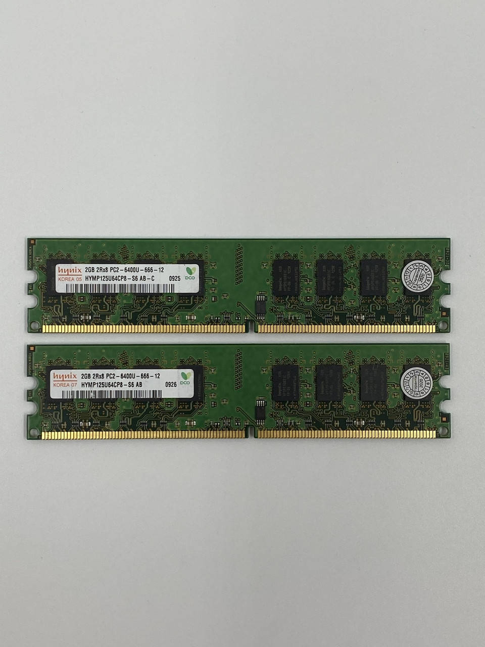 Оперативная память Hynix DIMM 4Gb (2*2Gb) DDR2 2Gb 800MHz PC2 6400U CL6 (HYMP125U64CP8-S6-AB-C) Б/У
Оперативная память Hynix DIMM 4Gb (2*2Gb) DDR2 2Gb 800MHz PC2 6400U CL6 (HYMP125U64CP8-S6-AB-C) Б/У