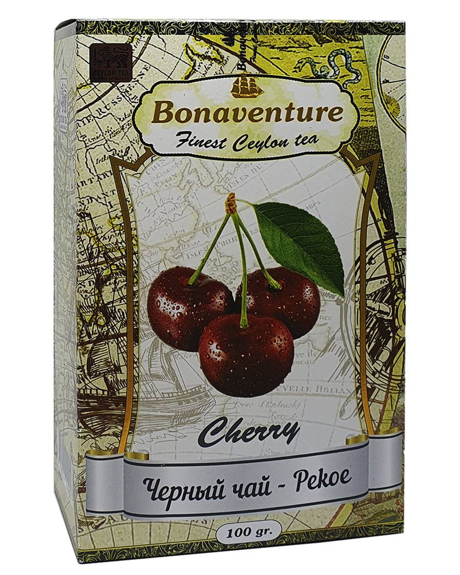 Чай черный с вишней Bonaventure Cherry 100 г (1749)
Чай черный с вишней Bonaventure Cherry 100 г (1749)