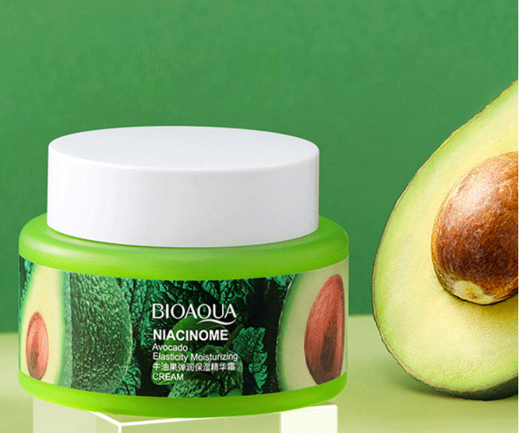 Увлажняющий крем для лица с экстрактом авокадо и ниацинамидом Bioaqua Niacinome Avocado Elasticity Cream, 50
Увлажняющий крем для лица с экстрактом авокадо и ниацинамидом Bioaqua Niacinome Avocado Elasticity Cream, 50