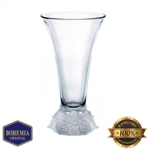 Ваза для цветов стеклянная Bohemia Frost 255 мм (7604), Прозрачный
Ваза для цветов стеклянная Bohemia Frost 255 мм (7604), Прозрачный