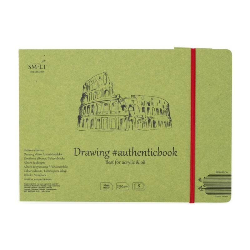 Альбом для акрилу та олії AUTHENTIC (DRAWING) А5 (24,5*17,6см), 290г/м2, 8л, білий папір, SMILTAINIS, Белый
Альбом для акрилу та олії AUTHENTIC (DRAWING) А5 (24,5*17,6см), 290г/м2, 8л, білий папір, SMILTAINIS, Белый