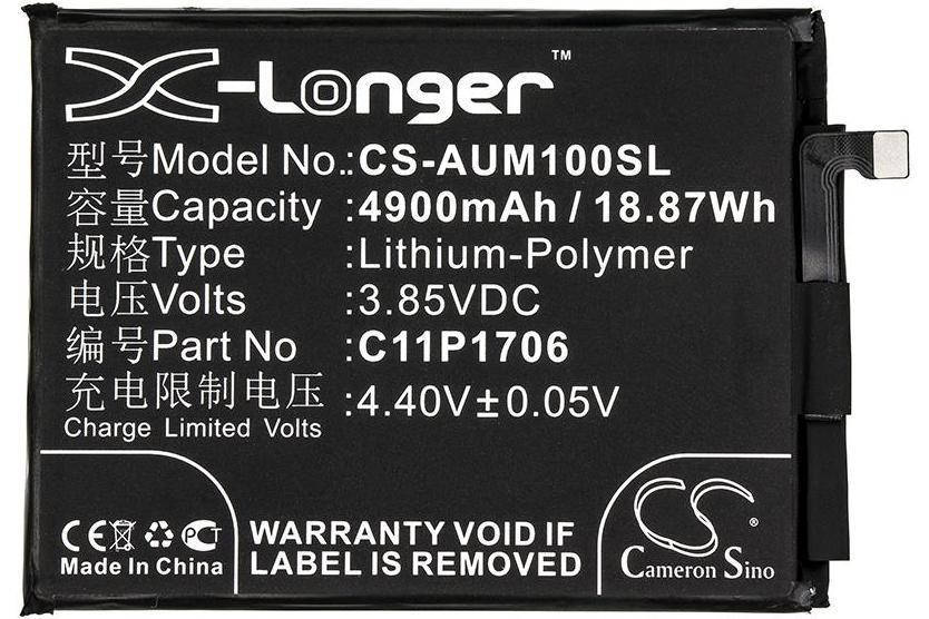 Аккумулятор X-Longer C11P1706 для Asus ZenFone Max Pro M1 ZB602KL ZB601KL (4900 mAh) Professional Series
Аккумулятор X-Longer C11P1706 для Asus ZenFone Max Pro M1 ZB602KL ZB601KL (4900 mAh) Professional Series