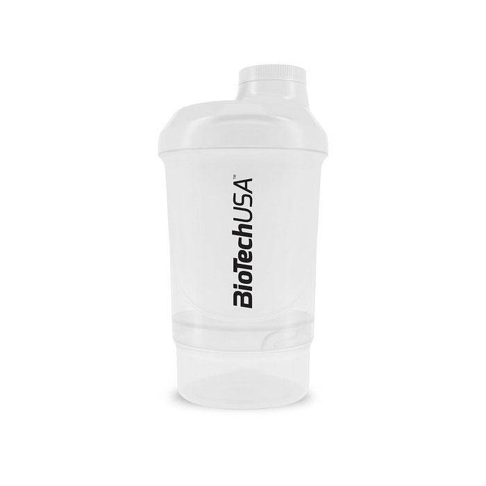 Biotech USA, Спортивный шейкер Wave+ Nano Shaker 300ml (+150ml) Opal White, Белый, 400 мл
Biotech USA, Спортивный шейкер Wave+ Nano Shaker 300ml (+150ml) Opal White, Белый, 400 мл