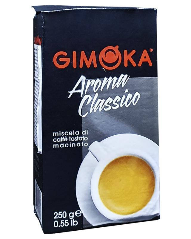 Кофе молотый Gimoka Aroma Classico, 250г
Кофе молотый Gimoka Aroma Classico, 250г