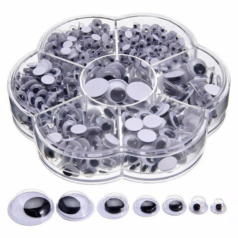 Самоклеющиеся глаза разных размеров набор. Декоративные глазки для поделок. Самоклеящиеся двигающиеся глазки 
Самоклеющиеся глаза разных размеров набор. Декоративные глазки для поделок. Самоклеящиеся двигающиеся глазки