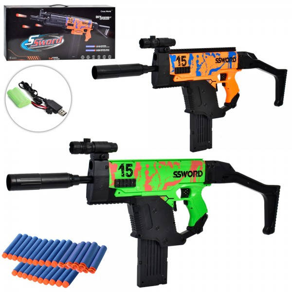Автомат игрушечный 78801 79,5 см, Разные цвета