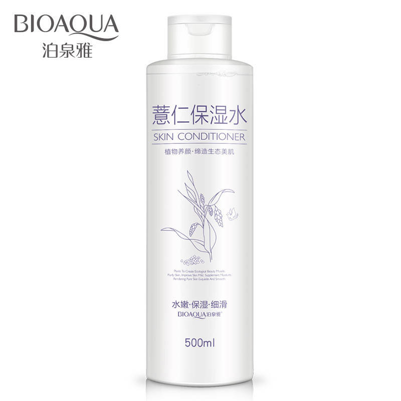 Тонер для лица с экстрактом семян коикса Bioaqua Skin Conditioner Aqua Moisturizing Toner, 500мл
Тонер для лица с экстрактом семян коикса Bioaqua Skin Conditioner Aqua Moisturizing Toner, 500мл