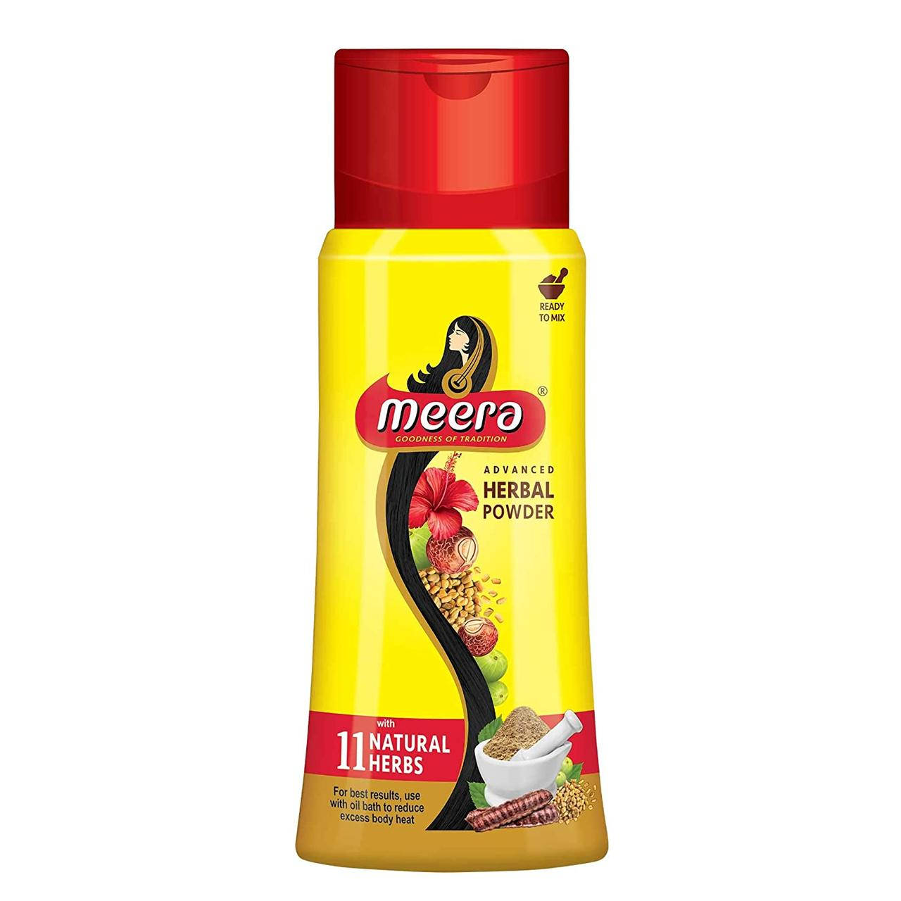 04/22 Натуральный травяной шампунь Мира Кевин Кейр 120 г (Meera Herbal Hairwash Powder CavinKare)
04/22 Натуральный травяной шампунь Мира Кевин Кейр 120 г (Meera Herbal Hairwash Powder CavinKare)