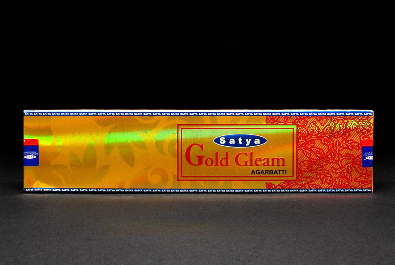 Благовония Gold Gleam (Голд Глим, Золотой Блеск) от фирмы Satya (Сатья). Аромат меда и цитруса, 20 г
Благовония Gold Gleam (Голд Глим, Золотой Блеск) от фирмы Satya (Сатья). Аромат меда и цитруса, 20 г